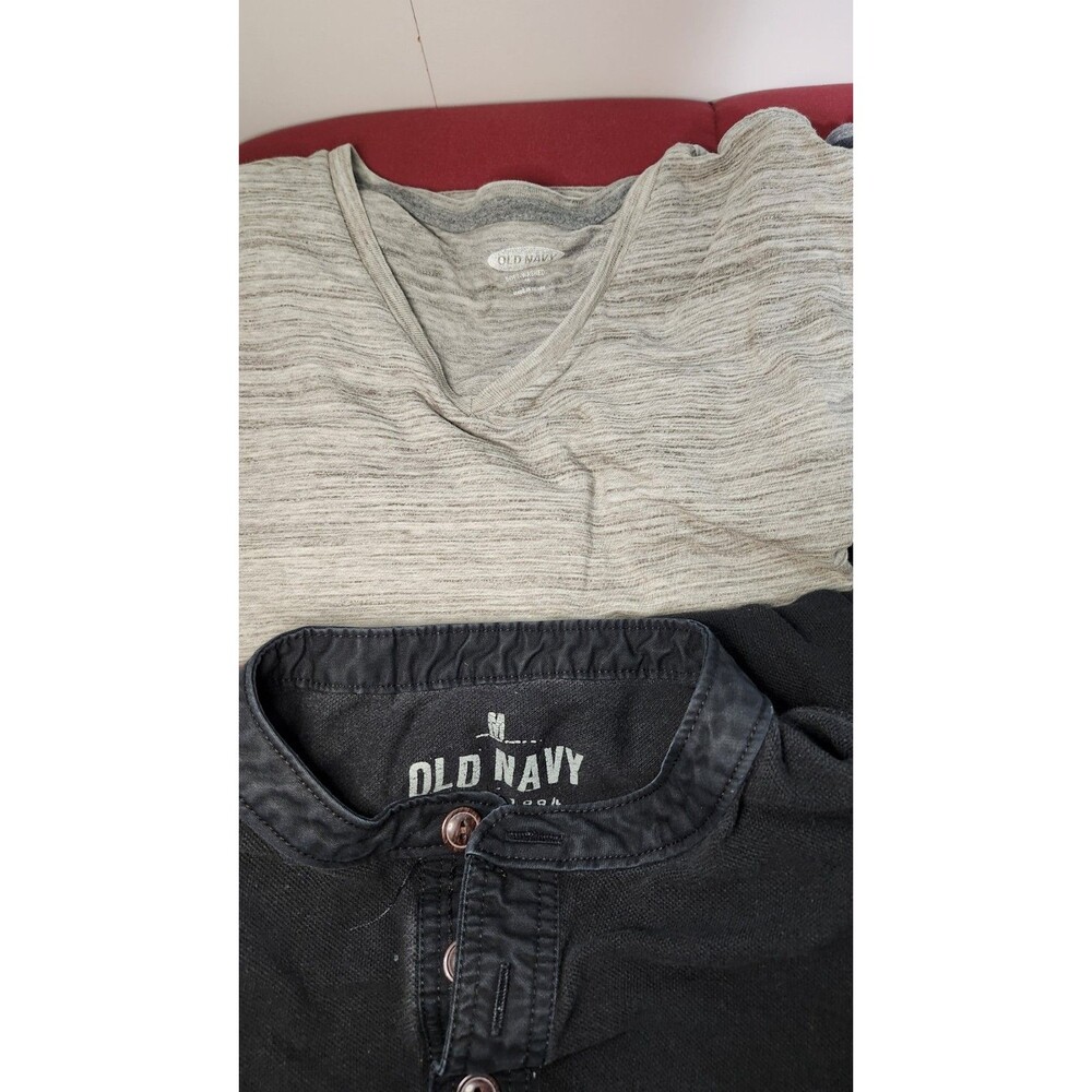 Lot of 8 Old Navy Women Shirts Med & Large Logo, Lux, Long Sleeve, Short Sleeve - Picture 5 of 16